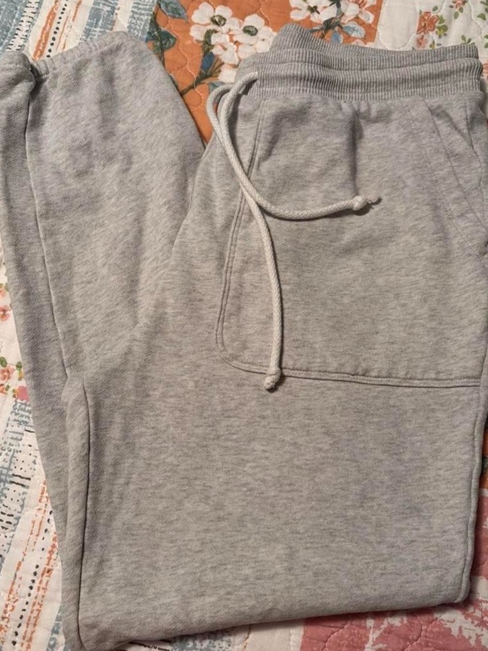 Grey Drawstring American Eagle Sweatpants